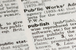 Definition of publish